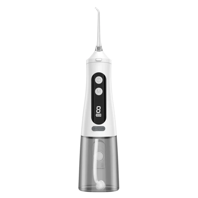 High Pressure Water Flosser – Grin Teeth WF 2A Cleaner High Pressure Water Flosser with LCD and Multi-Mode Settings