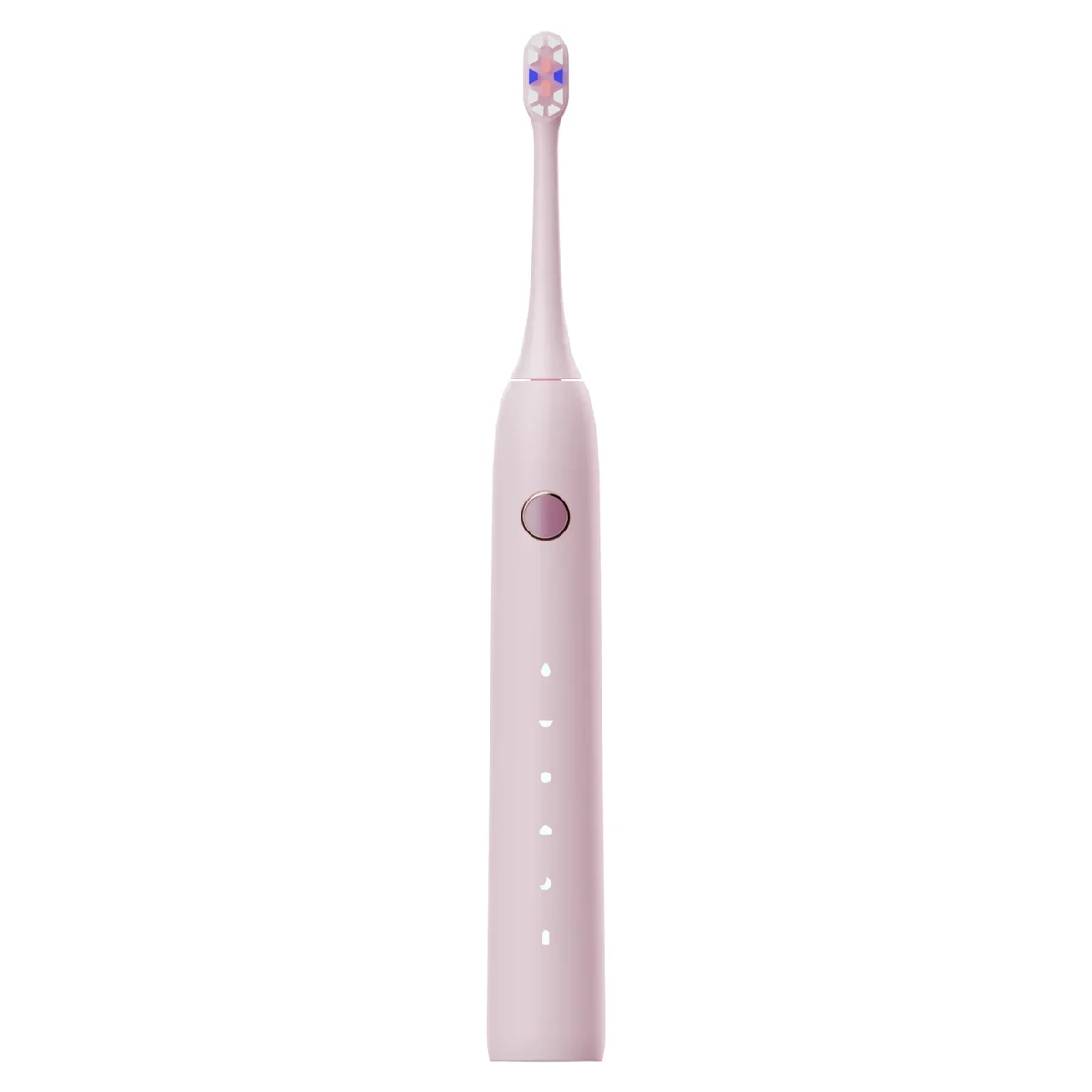 Minimalist electric toothbrush in soft pink – Grin Teeth ET 3A model