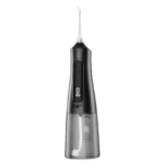 Grin Teeth WF 2B professional water flosser with USB charging port, LED screen, and ergonomic one-button control interface