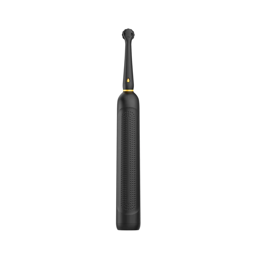 Rotating Electric Toothbrush Rear View – ET 2B Black