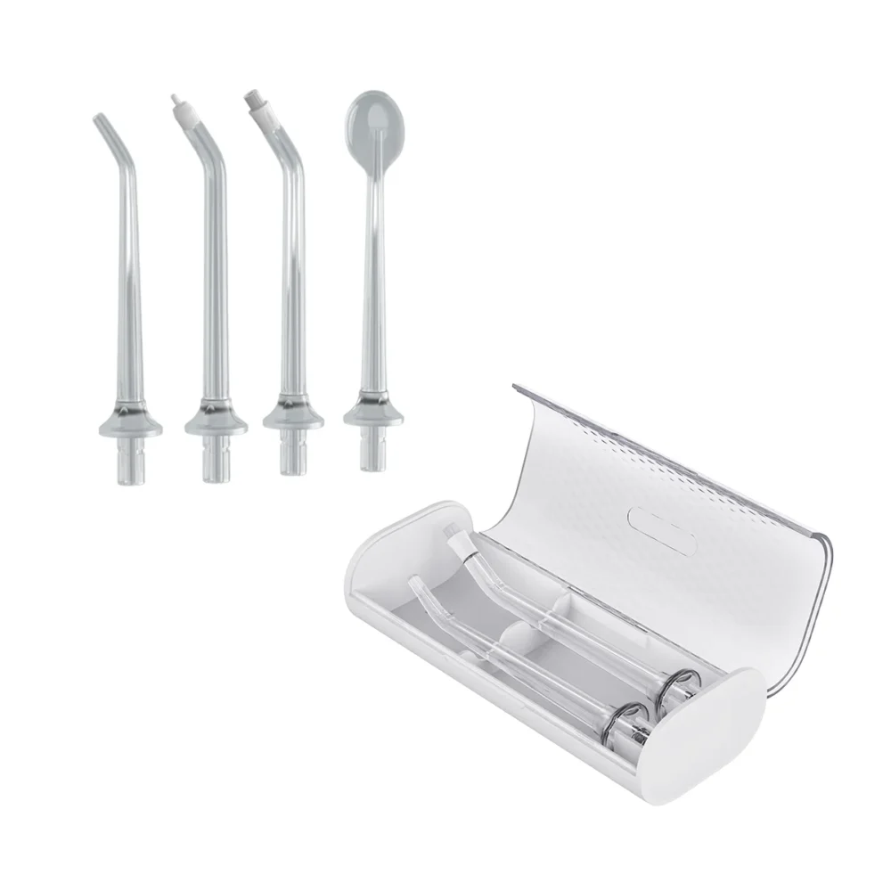 Grin Teeth WF 1 travel water flosser nozzles with portable storage case
