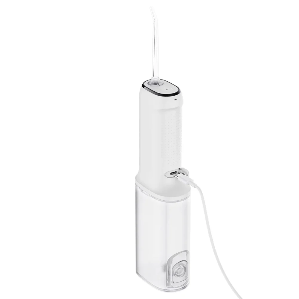 Grin Teeth WF 1 travel water flosser with USB charging and anti-slip grip