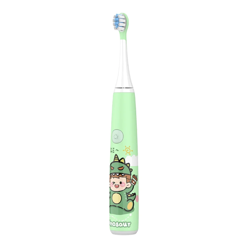Grin Teeth ET 5A kids’ electric toothbrush with pressure sensor and dinosaur theme