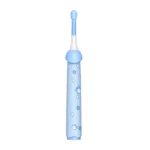 Back view of Grin Teeth ET 4A Kids' Electric Toothbrush with cartoon pattern