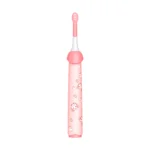 Rear view of Grin Teeth ET 4B Kids’ Sonic Toothbrush with bunny prints and ergonomic body