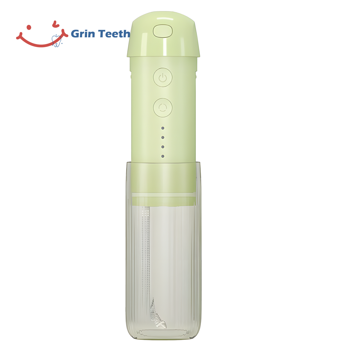 Grin Teeth WF 4C cordless oral irrigator front view for braces users