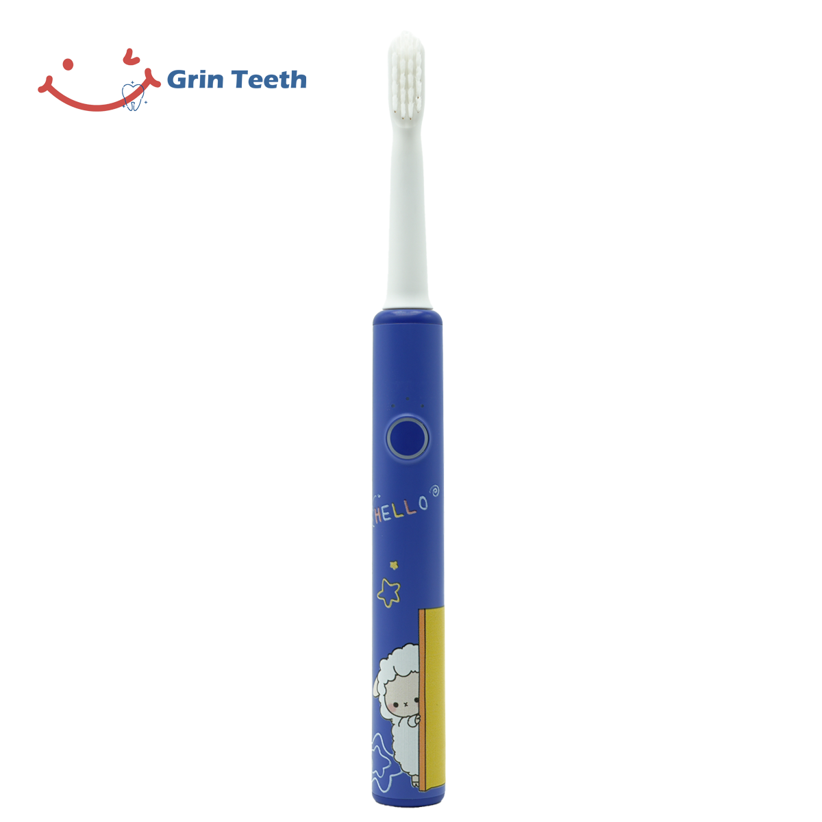 Electric toothbrush for teen boys with braces featuring cartoon grip