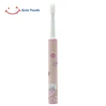 Cute pink electric toothbrush for teen girls with braces – Grin Teeth ET 9A